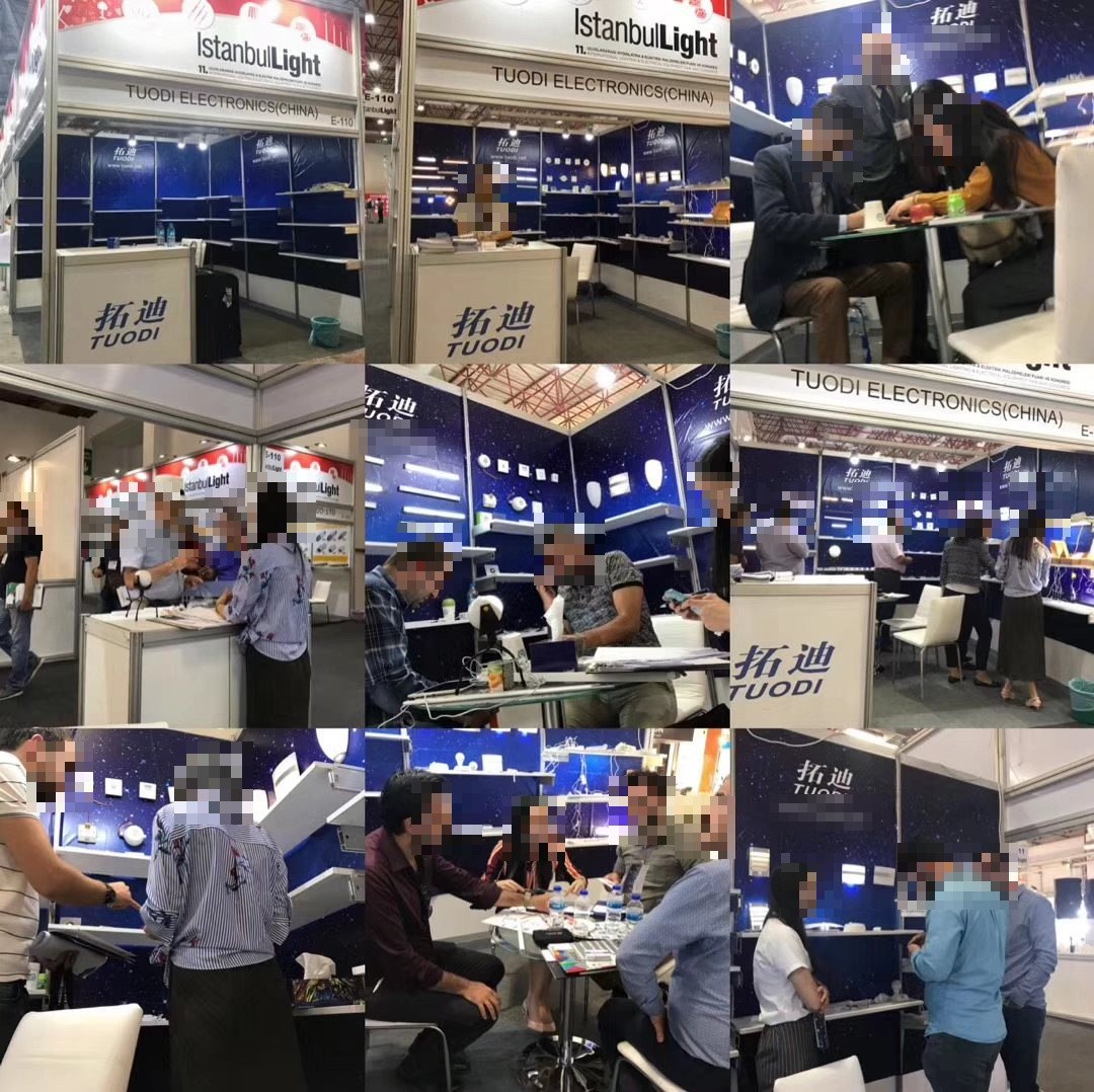 TUODI stand E-110 at the IstanbulLight international lighting fair
